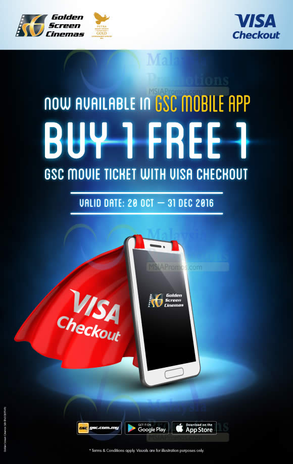 Golden Screen Cinemas: Buy 1 FREE 1 Movie Tickets with ...