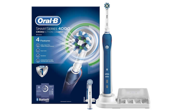 Featured image for 24hr Deal: 63% off Oral-B Smart Series 4000 electric toothbrush till 4 Jun, 7am