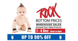 Featured image for Babylove Warehouse Sale at Cheras Jaya, Balakong from 1 – 4 Dec 2016