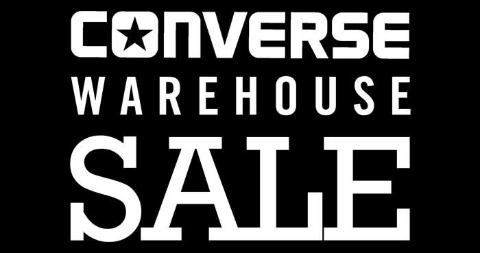 Featured image for Converse Warehouse Sale at Citta Mall from 1 - 4 Dec 2016