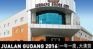 Featured image for Kong Brothers footwear & apparel warehouse sale at Seri Kembangan Selangor from 2 – 12 Dec 2016