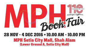Featured image for (EXPIRED) MPH Book Fair offers up to 50% off at Setia City Mall from 28 Nov – 4 Dec 2016