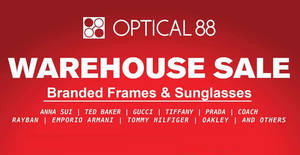Featured image for Optical 88’s warehouse features discounts of up to 60% off at Puchong from 24 – 27 Nov 2016