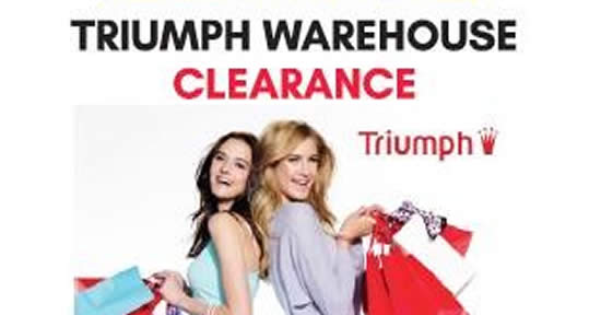 Featured image for Triumph Warehouse Clearance at KLCC from 29 Nov - 7 Dec 2016