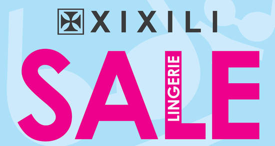 Featured image for XIXILI lingerie sale featuring prices from RM3* at Pearl Point from 24 - 27 Nov 2016