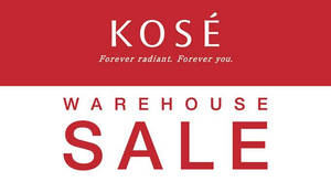 Featured image for KOSÉ warehouse sale offers discounts of up to 70% off at Evolve Concept Mall from 2 – 3 Dec 2016