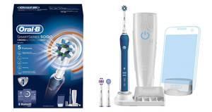 Featured image for (EXPIRED) Save 68% off Oral-B Smart Series 5000 electric rechargeable toothbrush 24hr deal from 12 – 13 Dec 2016