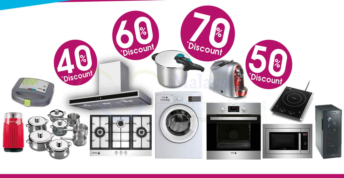 Featured image for Fagor Home Appliances 4-days big sale at Shah Alam from 24 - 27 Jan 2017
