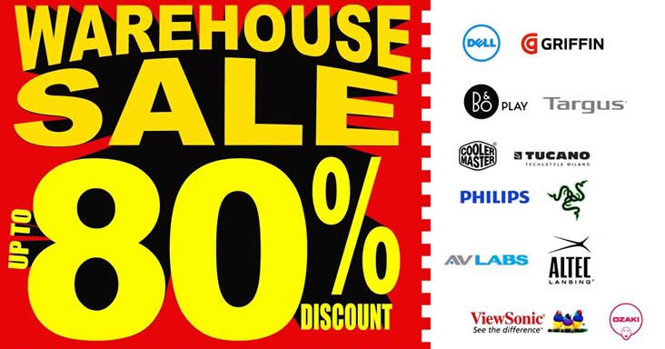 Featured image for Ban Leong's warehouse sale offers up to 80% off Dell, Targus, ViewSonic, Philips & more from 10 - 12 Mar 2017