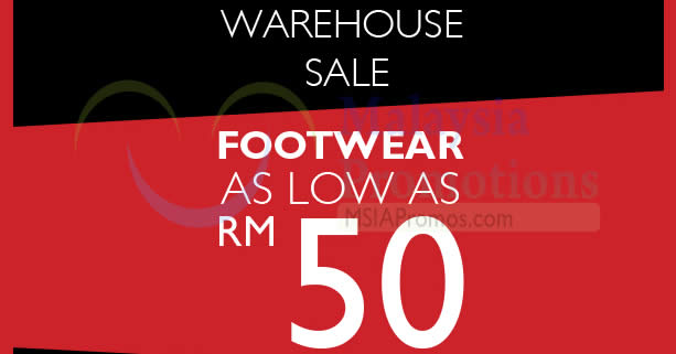 Featured image for Clarks Warehouse Sale offers footwear from as low as RM50 onwards! Starts from 21 - 23 Apr 2017