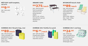 Featured image for Save up to RM100 selected items with IKEA’s monthly deals valid from 3 – 30 Apr 2017