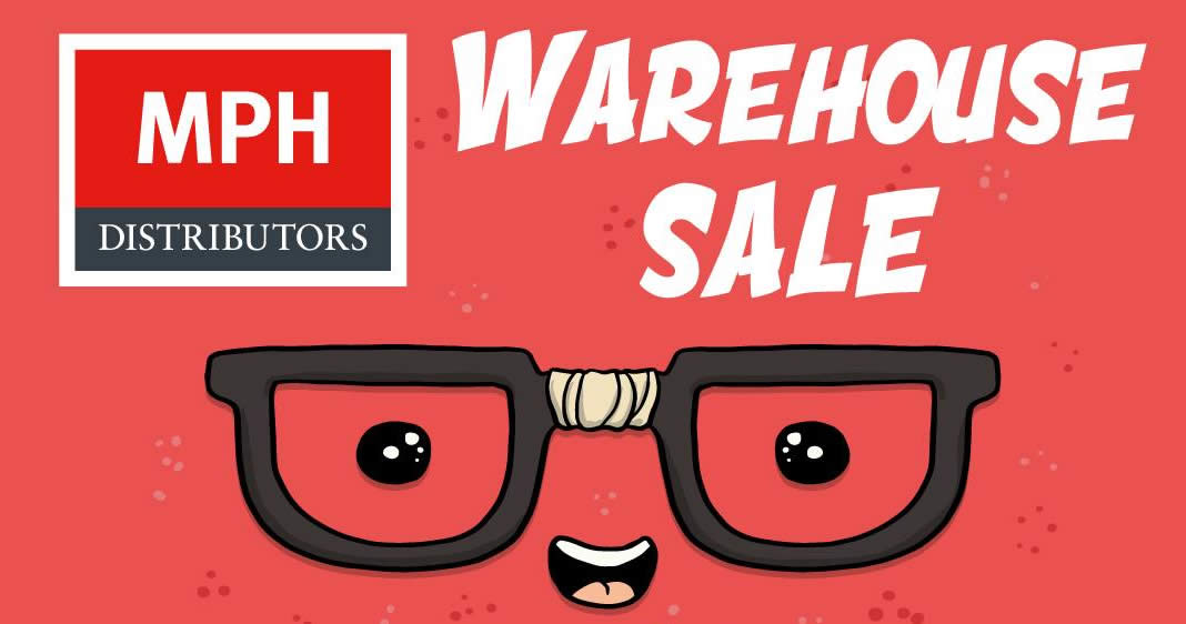 Featured image for MPH Distributors warehouse sale returns from 21 - 26 Nov 2017
