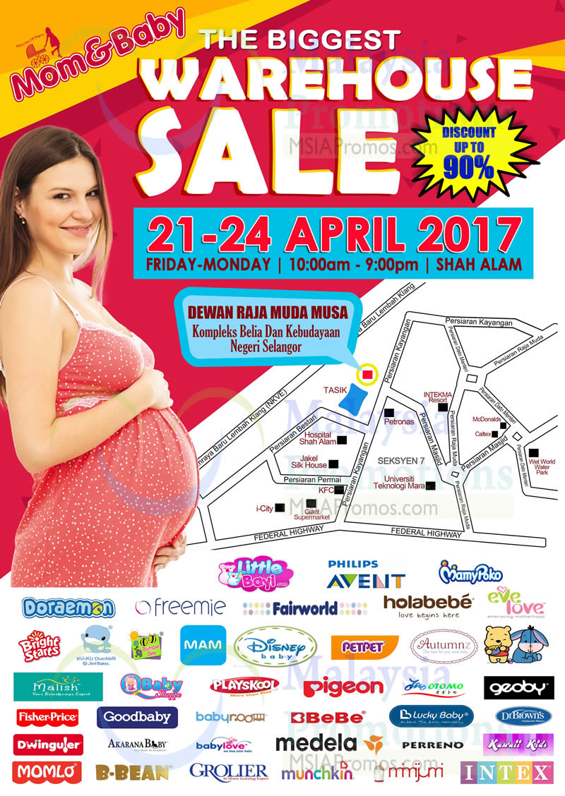 Mom & Baby Biggest Warehouse Sale at Shah Alam from 21 ...