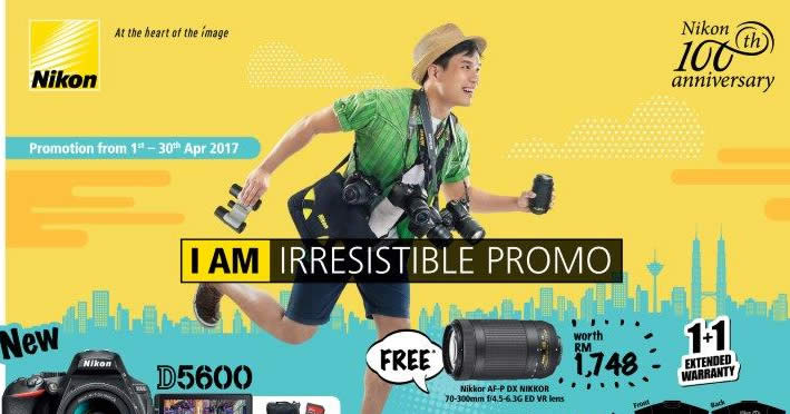 Featured image for Nikon extends attractive rewards in conjunction with its 100th anniversary from 1 - 30 Apr 2017