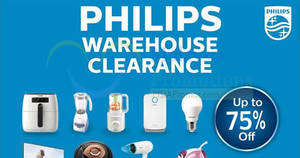 Featured image for Philips warehouse sale at Petaling Jaya offers discounts of up to 75% OFF! From 5 – 7 May 2017