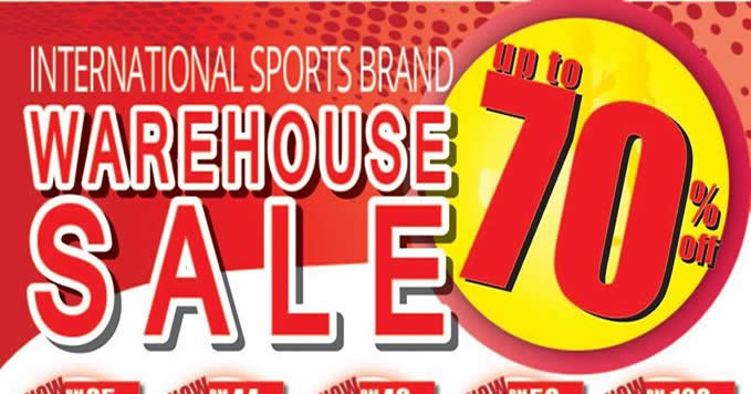 Featured image for World Of Sports warehouse sale at Sri Petaling Hotel from 27 Apr - 7 May 2017