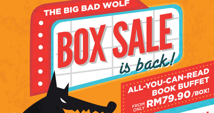 Featured image for Big Bad Wolf Books sale returns at Kuala Lumpur MIECC from 26 May - 4 Jun 2017
