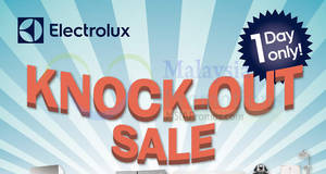 Featured image for (EXPIRED) Electrolux Knock-Out sale returns for one-day only on 10 Nov 2018