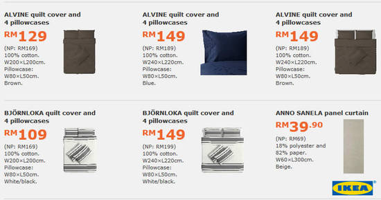 Featured image for Save up to RM200 selected items with IKEA's monthly deals valid from 1 May - 4 Jun 2017
