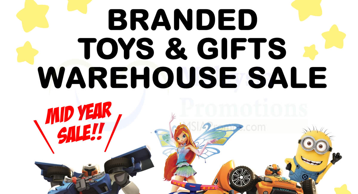 Featured image for RB Zicon branded toys & gifts warehouse sale - price from RM1! From 11 - 16 Dec 2017