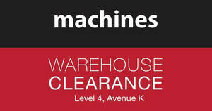 Featured image for Machines Apple products warehouse clearance at Avenue K! From 28 – 30 Jul 2017