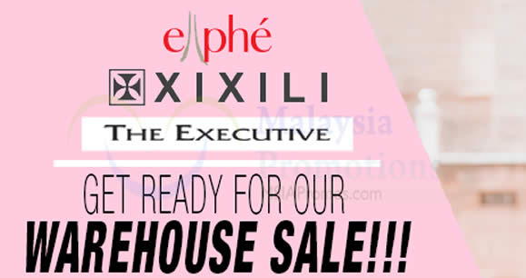 Featured image for Ellphe, XIXILI & The Executive Warehouse Sale at Jaya 33! From 23 - 27 Aug 2017