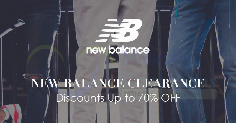 Featured image for New Balance up to 70% off massive clearance sale at The Gardens Mall! From 17 Aug - 3 Sep 2017
