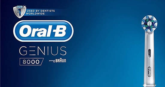 Oral B Genius 8000 Electric Rechargeable Toothbrush 2 Oral B Genius 8000 Electric Rechargeable Toothbrush 2
