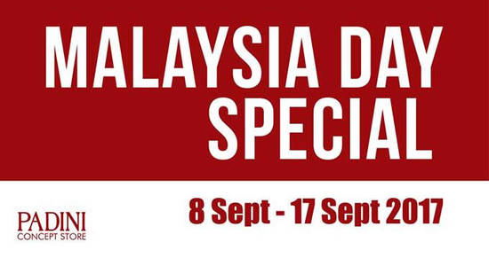 Featured image for Padini: Price markdown for selected items at ALL concept stores! From 8 - 17 Sep 2017