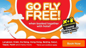 Featured image for Air Asia Go: Fly FREE when booked together with hotel! Book from 2 – 8 Oct 2017