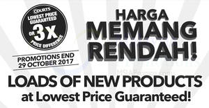 Featured image for Courts: Loads of new products at lowest price! From 27 – 29 Oct 2017