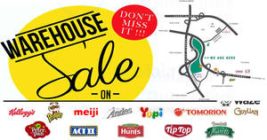Featured image for Delfi Marketing (Meiji, Kellogg’s, Pringles, etc) warehouse sale at Sky Park One City on 26 Oct 2017