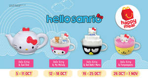 Featured image for (EXPIRED) McDonald’s – Redeem a FREE Hello Kitty toy with any Happy Meal purchase! From 5 Oct – 11 Nov 2017