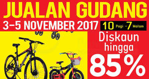 Featured image for Wah Ha Children up to 85% off warehouse sale at Puchong from 3 – 5 Nov 2017