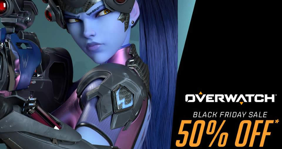 Featured image for Blizzard's Overwatch 50% OFF Black Friday Sale! Ends 27 Nov 2017