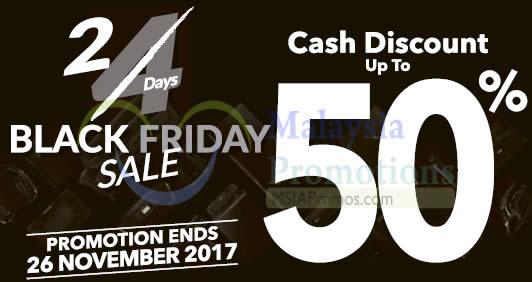 Featured image for Courts: Black Friday sale - cash discount up to 50% OFF! From 25 - 26 Nov 2017