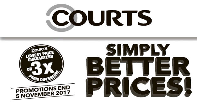 Featured image for Courts: Loads of new products at lowest price! From 4 - 5 Nov 2017
