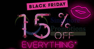 Featured image for (EXPIRED) Sephora: 15% OFF storewide coupon code valid on Black Friday, 24 Nov 2017