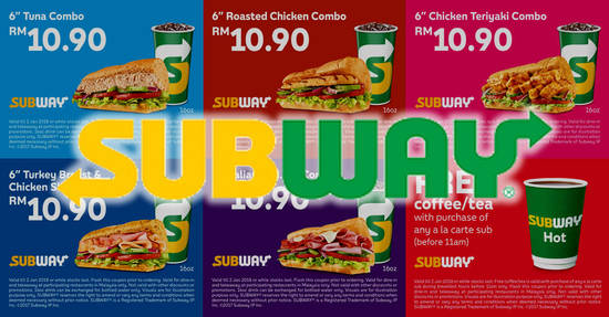 Subway feat 1 Nov 2017 Subway feat 1 Nov 2017