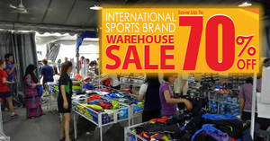 Featured image for (EXPIRED) World of Sports up to 70% OFF warehouse sale! From 9 – 12 Nov 2017