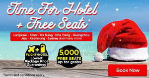 Featured image for Air Asia Go: Fly FREE when booked together with hotel! Ends 10 Dec 2017
