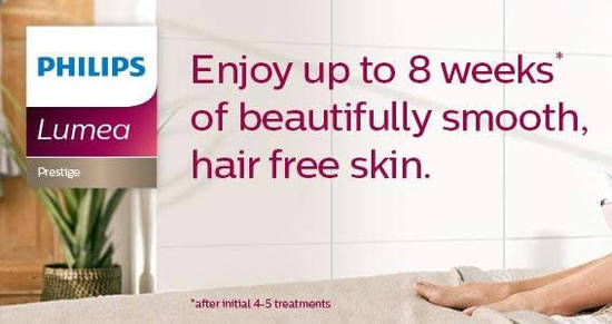 Featured image for 24hr Deal: 46% OFF Philips Lumea Prestige IPL Hair Removal Device for Body & Face! Ends 28 Dec 2017, 8am