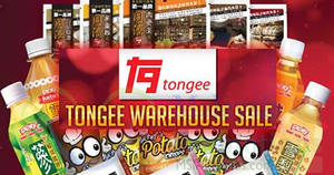 Featured image for Tongee warehouse sale at Kuala Lumpur from 7 – 9 Dec 2017