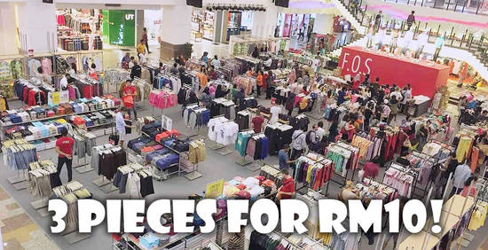 Featured image for F.O.S clearance sale at Berjaya Times Square from 1 - 18 Mar 2018