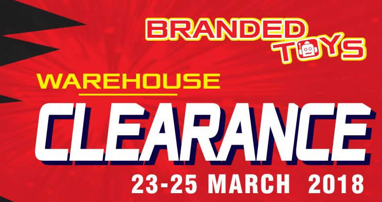 Featured image for Litt Tak branded toys warehouse clearance at Kuala Lumpur from 23 - 25 Mar 2018