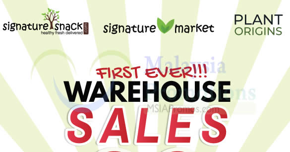 Featured image for Signature Market up to 80% OFF warehouse sale at Cheras from 27 - 28 Jul 2018