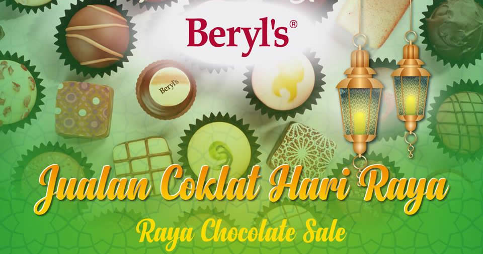 Featured image for Beryl's chocolate sale at Selangor from 25 May - 13 Jun 2018