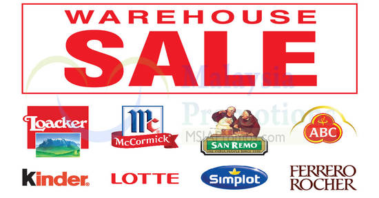 GBA warehouse sale feat 13 May 2018 GBA warehouse sale feat 13 May 2018