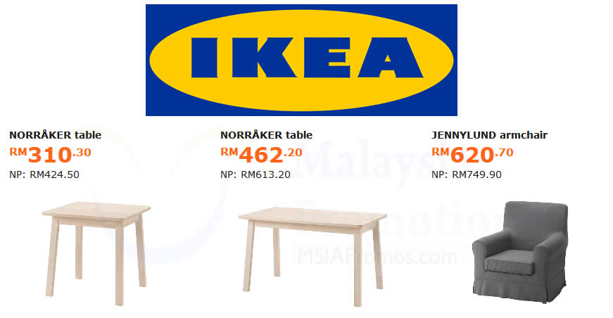 Featured image for IKEA: Save up to RM150 on selected items! Offers valid from 4 Jun - 1 Jul 2018