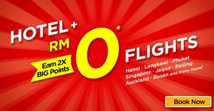 Featured image for (EXPIRED) Air Asia Go: Fly FREE when booked together with hotel! Book by 8 Jul 2018